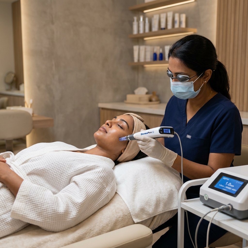 මයික්‍රෝනීඩ්ලින් (Microneedling) ප්‍රතිකාරය කියන්නේ මොකක්ද? එහි වාසි සහ අතුරු ආබාධ පිළිබඳව සම්පූර්ණ විස්තරයක්
